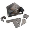 Synergy JEEP JK FRONT DANA 44 AXLE HD TRACK BAR BRACKET, 3.0IN OD TUBE (2.5IN AXLE) 8012-13